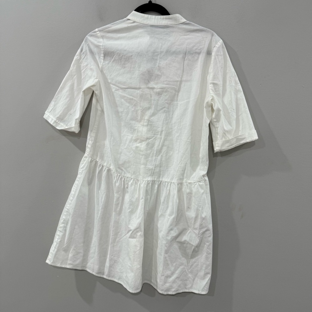 Tuckernuck Dress Royal Shirt Dress Button Down Mini in White - Picture 4 of 5
